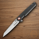 Boker Magnum Brachyptera Folding Knife 3.5" 440A Steel Blade Black G10 Handle