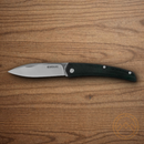 Boker Magnum Long Lead EDC Folding Knife 3.13" 8Cr13MoV Steel Blade Black G10 Handle
