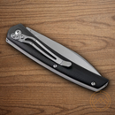 Boker Magnum Long Lead EDC Folding Knife 3.13" 8Cr13MoV Steel Blade Black G10 Handle