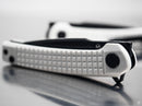 Boker Magnum Empery Folding Knife 3.25" 440 Steel Blade White G10 Handle