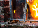 Boker Magnum Dia De Los Muertos Folding Knife 3.38" 440A Steel Blade Black Stainless Handle.