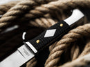 Boker Magnum German Scout Fixed Knife 5.5" 440A Steel Blade Black POM Handle