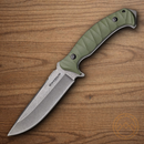 Boker Magnum Persian Fixed Knife 4.75" 440 Steel Blade Green G10 Handle
