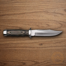 Boker Magnum Safari Mate Fixed Knife 6" 440 Steel Blade Wood Handle.