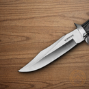 Boker Magnum Safari Mate Fixed Knife 6" 440 Steel Blade Wood Handle.