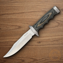 Boker Magnum Safari Mate Fixed Knife 6" 440 Steel Blade Wood Handle.