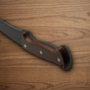 Boker Magnum Kukri Machete Knife 15.13" 420 Steel Blade Brown Wood Handle
