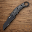 Boker Magnum Straight Karambit Fixed Knife 3.88" 7Cr17MoV Steel Blade Black Micarta Handle