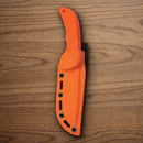 Boker Magnum HL Fixed Knife 3.5" 440C Steel Blade Orange TPR Handle