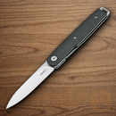 Boker LRF Folding Knife 3" VG-10 Steel Blade  Black G10 Handle