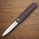 Boker Plus LRF Folding Knife 3" VG-10 Steel Blade Cocobolo Wood Handle.