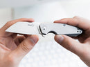 Boker Plus Petit Folding Knife 2.88" D2 Tool Steel Blade Stainless Handle