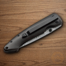 Boker Plus Gent I Folding Knife 3.25" Damascus Steel Blade Ebony Wood Handle
