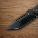 Boker Plus Yokai Folding Knife 3.75" D2 Tool Steel Blade Black G10 Handle