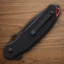 Boker Plus Yokai Folding Knife 3.75" D2 Tool Steel Blade Black G10 Handle