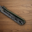 Boker Plus Kihon Folding Knife 3.38" D2 Tool Steel Blade Green G10 Handle