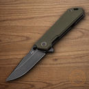 Boker Plus Kihon Folding Knife 3.38" D2 Tool Steel Blade Green G10 Handle