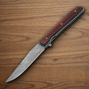 Boker Plus Urban Trapper Folding Knife 3.5" Damascus Steel Blade Cocobolo Wood Handle
