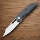 Boker Plus Hunter Folding Knife 2.88" D2 Tool Steel Blade Blue/Gray G10 Handle