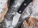 Boker Plus Bad Guy Folding Knife 3.5" D2 Tool Steel Blade Black G10 Handle.