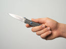 Boker Plus Icepick Folding Knife 3.25" VG-10 Steel Blade Carbon Fiber Handle