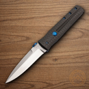Boker Plus Icepick Folding Knife 3.25" VG-10 Steel Blade Carbon Fiber Handle