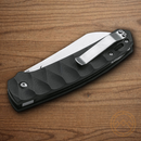 Boker Plus Haddock Pro Folding Knife 3.5" D2 Tool Steel Blade Black G10 Handle