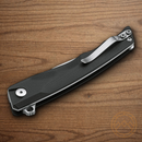 Boker Plus Shade Folding Knife 3" D2 Tool Steel Blade Black G10 Handle.