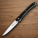 Boker Plus Spillo Folding Knife 3" VG-10 Steel Blade Black G10 Handle