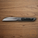 Boker Plus Genios Folding Knife 3" VG-10 Steel Blade Black Titanium/Carbon Fiber Handle.