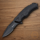Boker Plus Savior 2 Folding Knife 3.38" 12C27 Sandvik Steel Blade Black FRN Handle