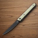 Boker Plus Kwaiken Air Folding Knife 3.5" VG-10 Steel Blade Jade G10 Handle