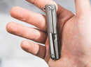Boker Plus Gemma Folding Knife 2.5" Damascus Steel Blade Damascus Steel Handle