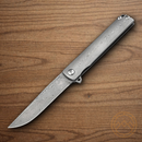 Boker Plus Gemma Folding Knife 2.5" Damascus Steel Blade Damascus Steel Handle