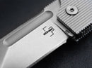 Boker Plus Babyx Folding Knife 1.5" D2 Tool Steel Blade Stainless Handle