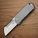 Boker Plus Babyx Folding Knife 1.5" D2 Tool Steel Blade Stainless Handle