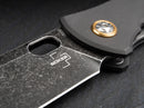 Boker Plus Fieldfolder Folding Knife 3.38" D2 Tool Steel Blade Black G10 Handle