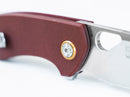 Boker Plus Little Friend Folding Knife 3" CPM S35VN Steel Blade Red G10 Handle