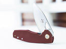 Boker Plus Little Friend Folding Knife 3" CPM S35VN Steel Blade Red G10 Handle