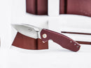 Boker Plus Little Friend Folding Knife 3" CPM S35VN Steel Blade Red G10 Handle