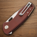 Boker Plus Little Friend Folding Knife 3" CPM S35VN Steel Blade Red G10 Handle