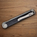 Boker Plus Kaizen Folding Knife 3" D2 Tool Steel Blade Black G10 Handle
