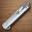 Boker Plus Cataclyst Folding Knife 3" Damascus Steel Blade Green Micarta Handle