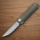 Boker Plus Cataclyst Folding Knife 3" Damascus Steel Blade Green Micarta Handle