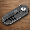 Boker Plus Suiseki Folding Knife 1.63" D2 Tool Steel Blade Black G10 Handle