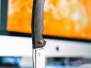 Boker Plus Nubilum Folding Knife 3.63" D2 Tool Steel Blade Carbon Fiber Handle