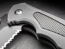 Boker Plus NGA  Folding Knife 3.5" D2 Tool Steel Blade Black Rubber/Nylon Handle