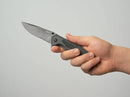 Boker Plus NGA  Folding Knife 3.5" D2 Tool Steel Blade Black Rubber/Nylon Handle