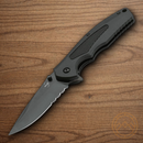 Boker Plus NGA  Folding Knife 3.5" D2 Tool Steel Blade Black Rubber/Nylon Handle