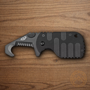 Boker Plus Rescom Folding Knife 2" D2 Tool Steel Blade Black Zytel/Stainless Handle